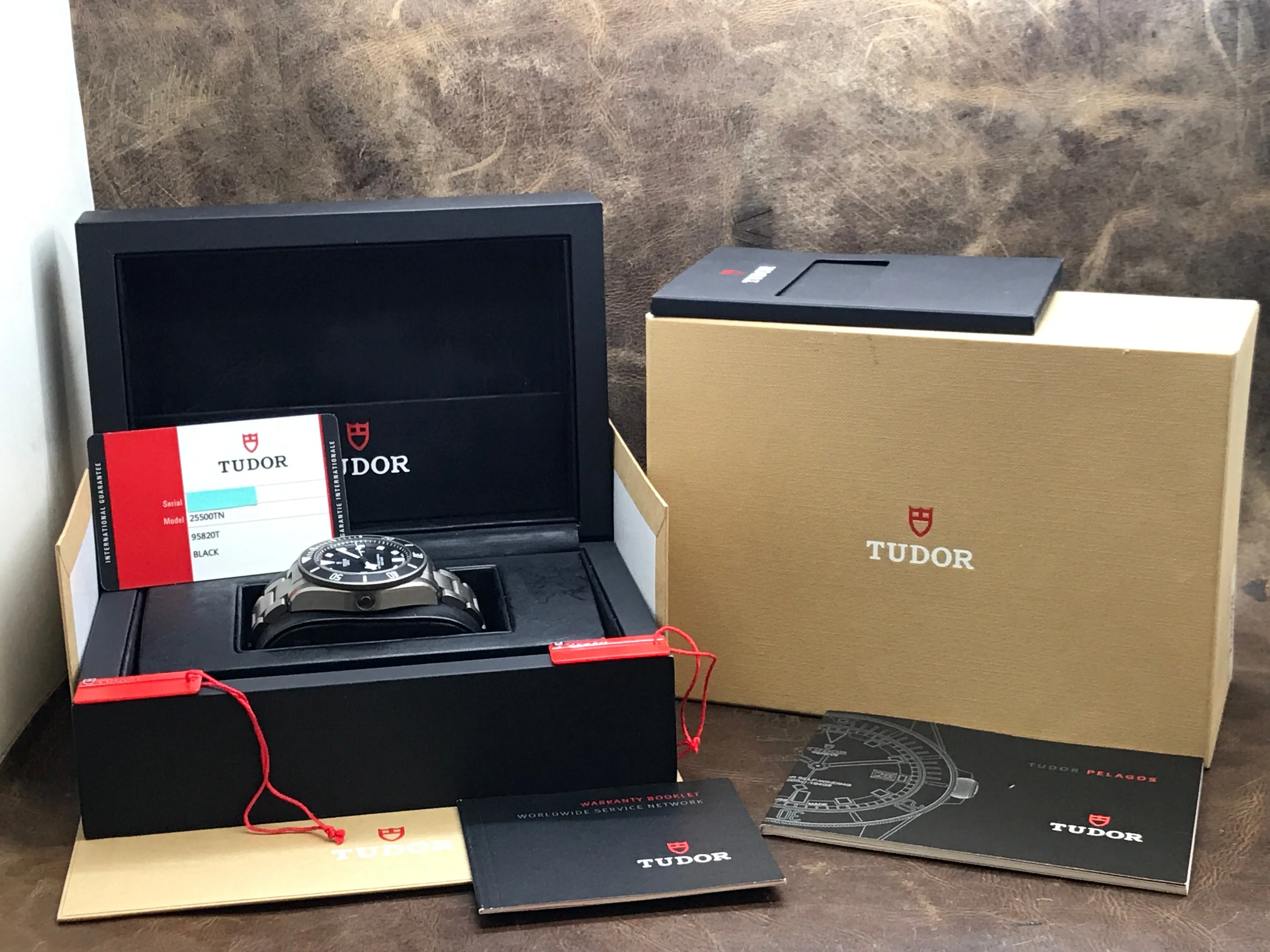 Tudor Pelagos 42mm 25500TN Black Dial Automatic Men's Watch