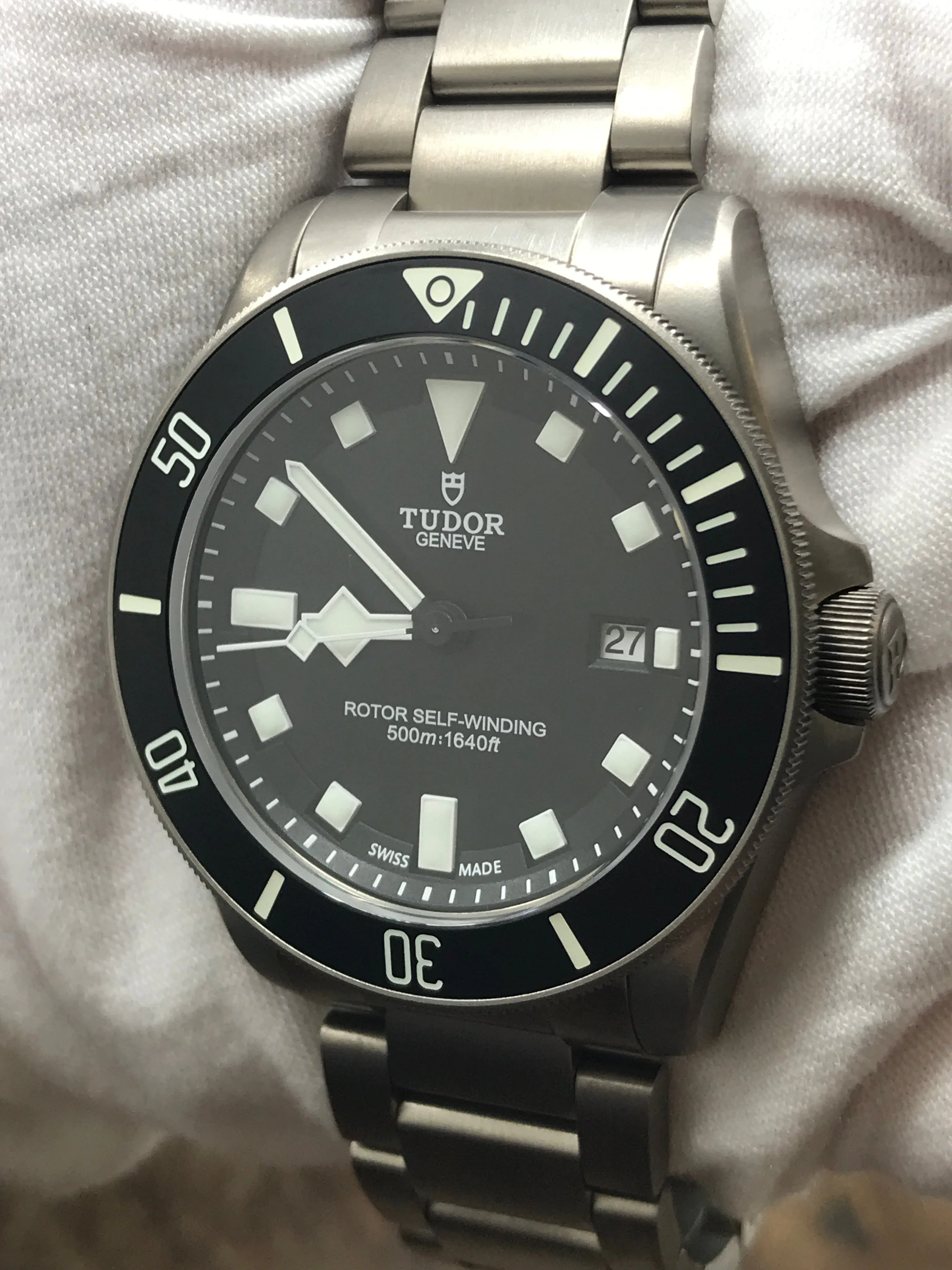 Tudor Pelagos 42mm 25500TN Black Dial Automatic Men's Watch