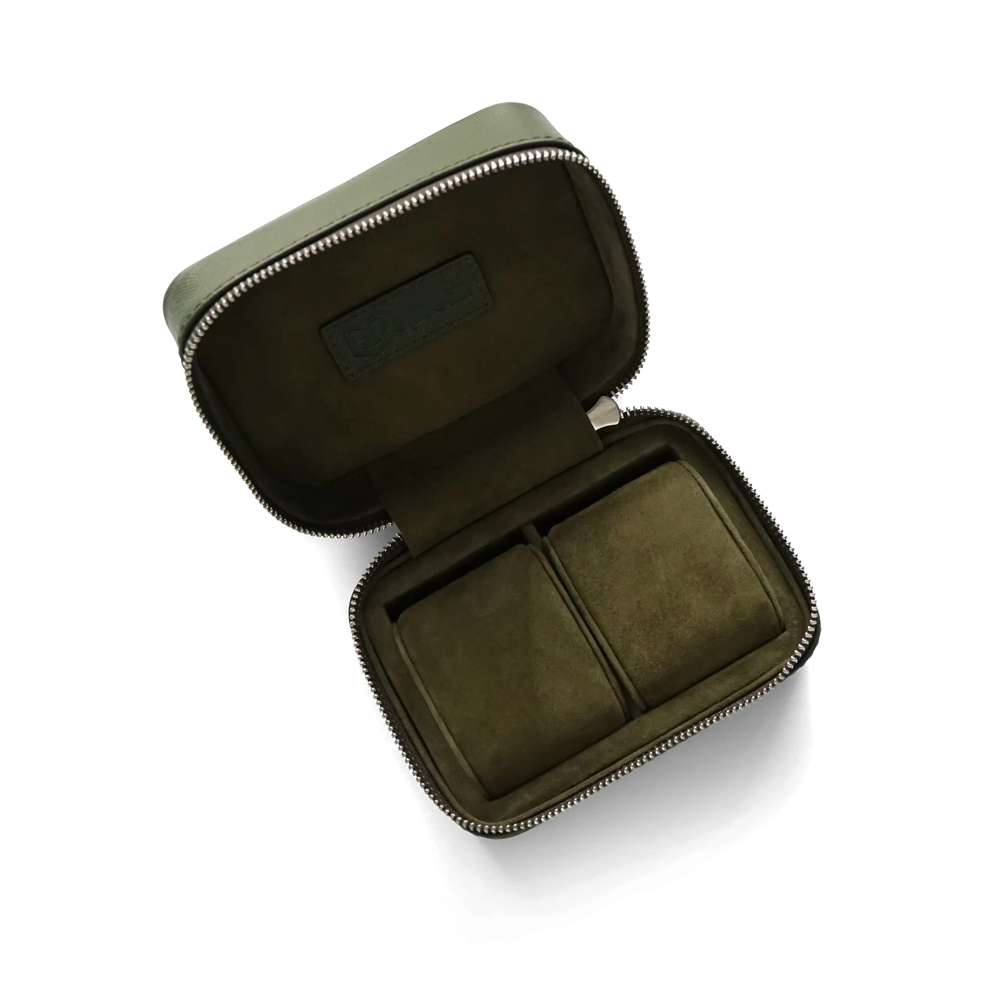 Uhrenbox 2 Uhren [Khaki]