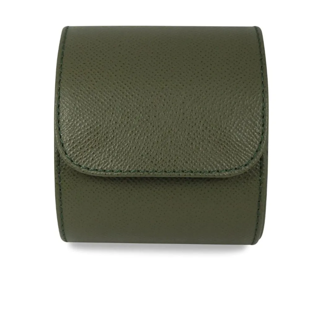 Uhrenrolle aus Leder für 1 Uhr [Khaki]