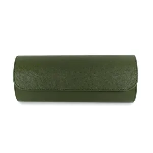 Uhrenrolle aus Leder für 3 Uhren [Khaki]
