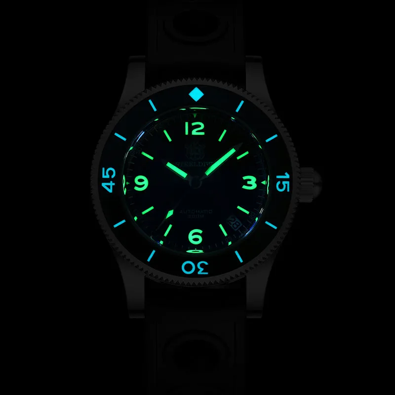 UK Warehouse - Steeldive SD1952 50-Fathoms Mechanical Watch Men