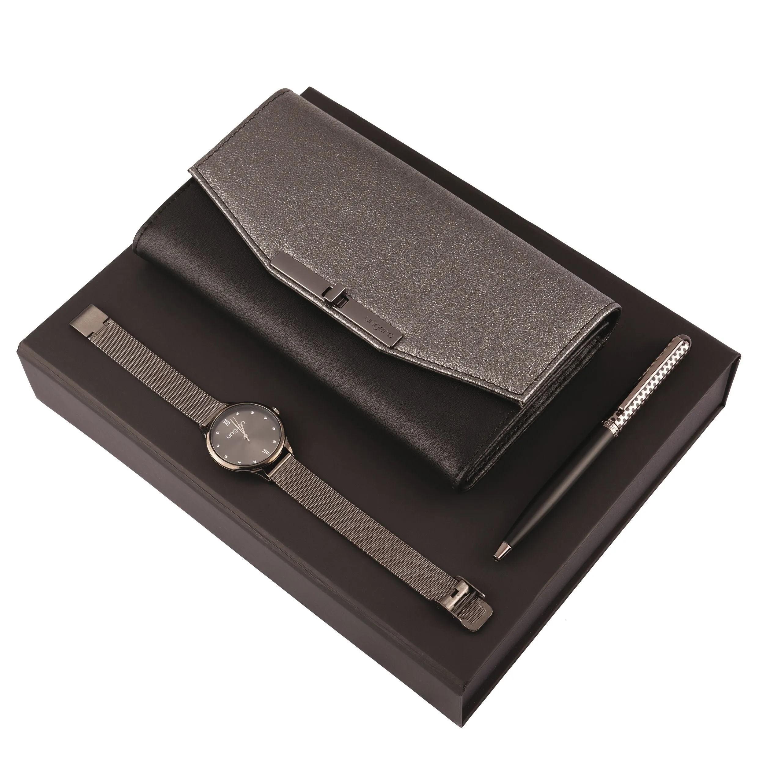 Ungaro UPBLN027A-Set Pia (ballpoint pen, lady purse & watch)