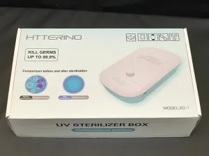 UV Sterilization Box Mobile Phone, watches, jewelries, masks, rings, little stuffs, etc.