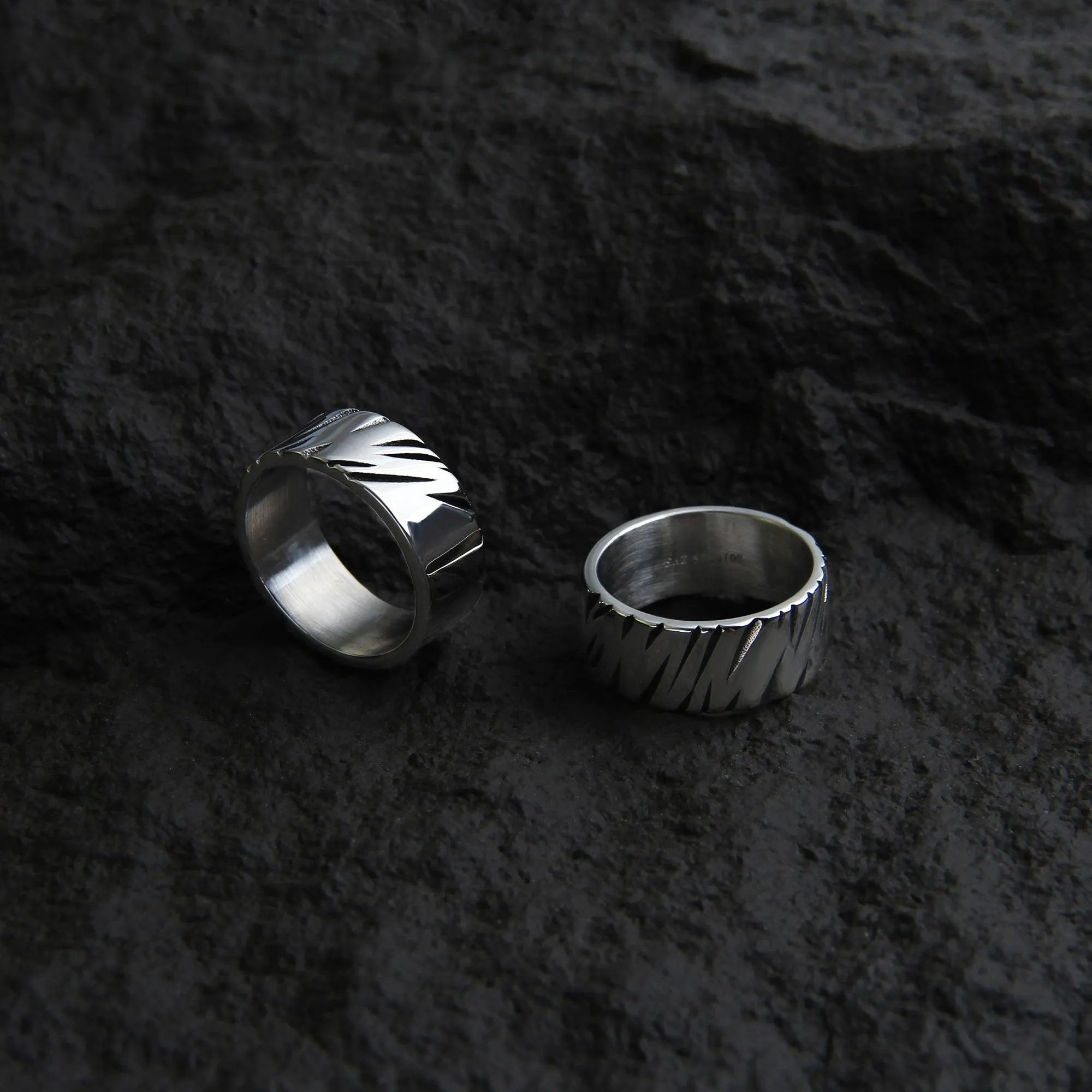 Vertical Stripe Ring