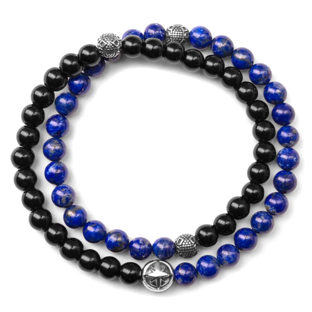 Voyager - Onyx & Lapis Double