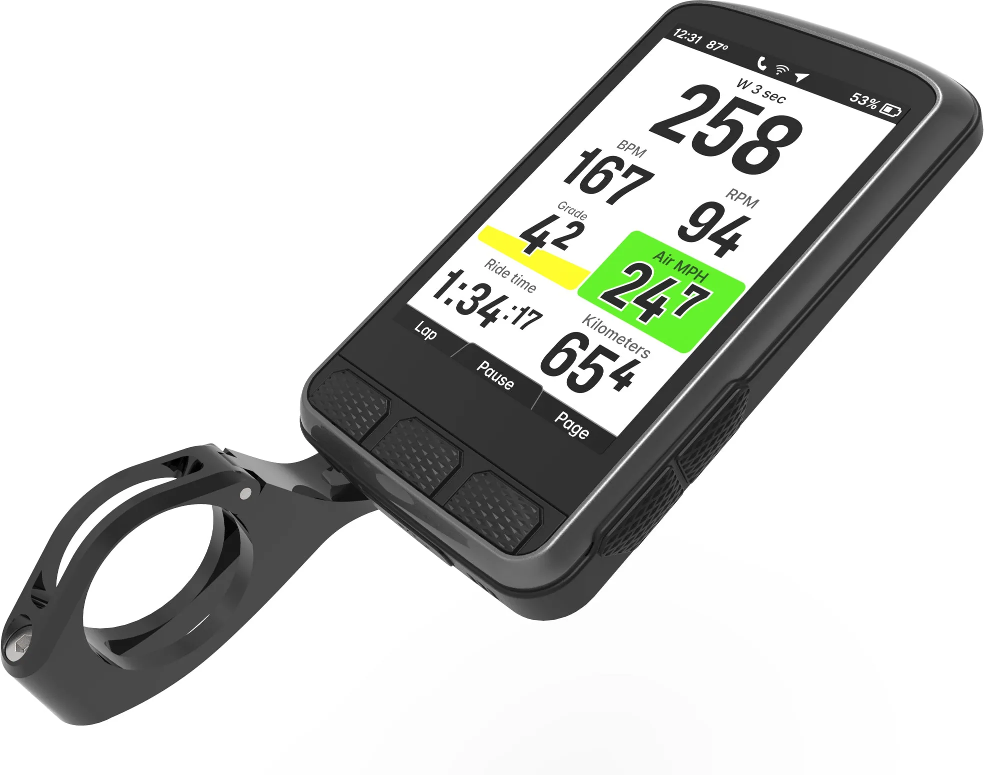 Wahoo ELEMNT ACE GPS Bike Computer - Black