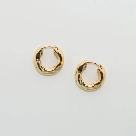 Wavy Chunky Hoops