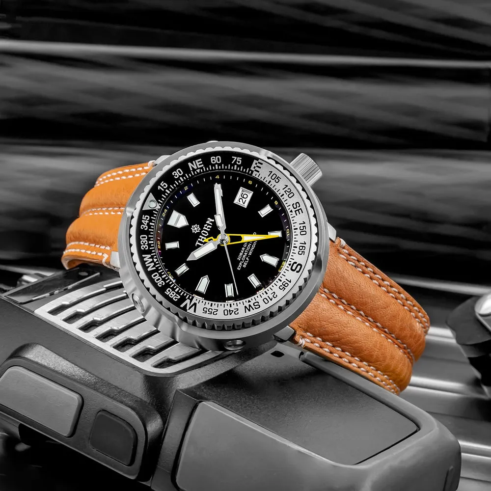 ★WeeklyDeals★Thorn T012 Titanium NH34 GMT Diver Watch