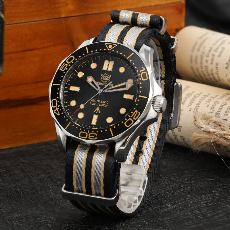 ★WelcomeDeals★Steeldive SD1957 Vintage Sea Ghost Watch