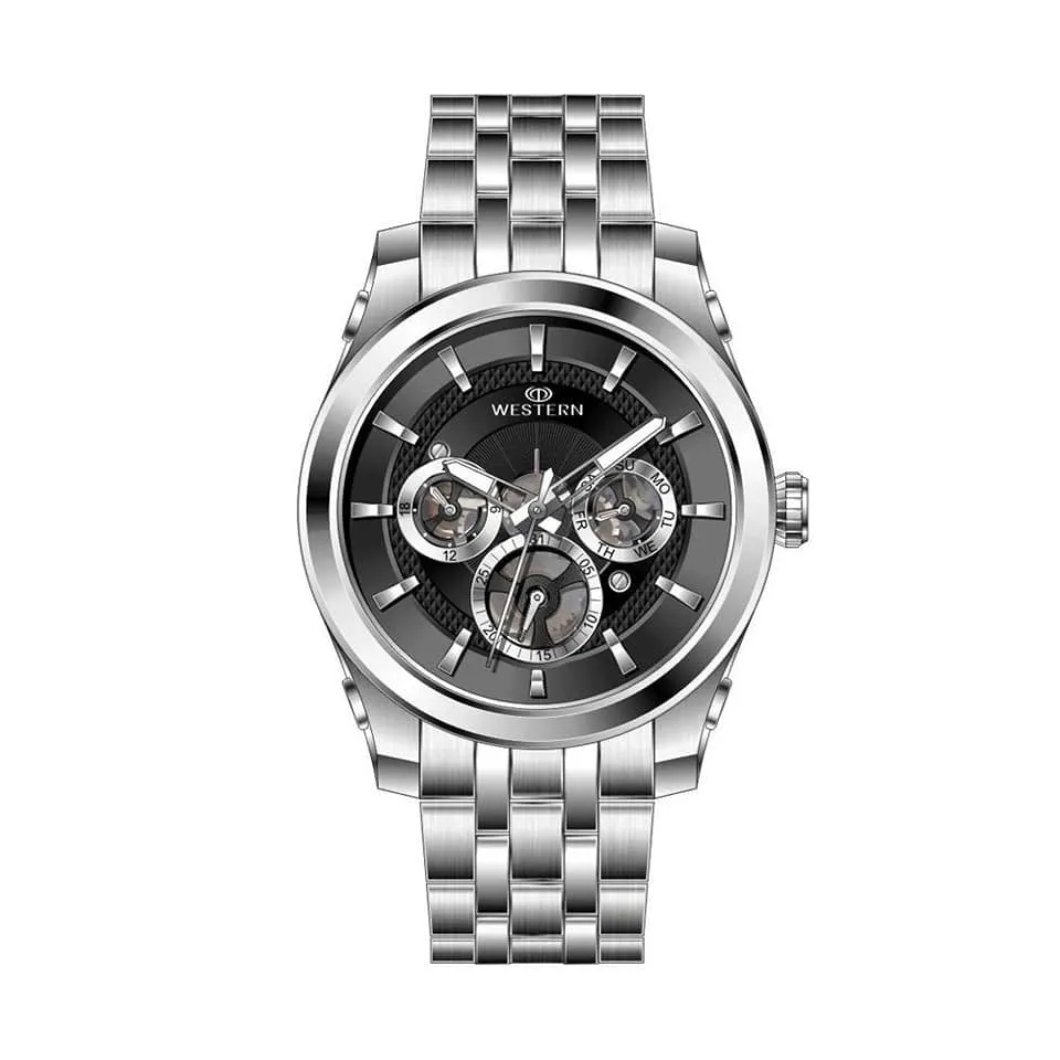 WESTERN W1829GST010C MEN WATCH