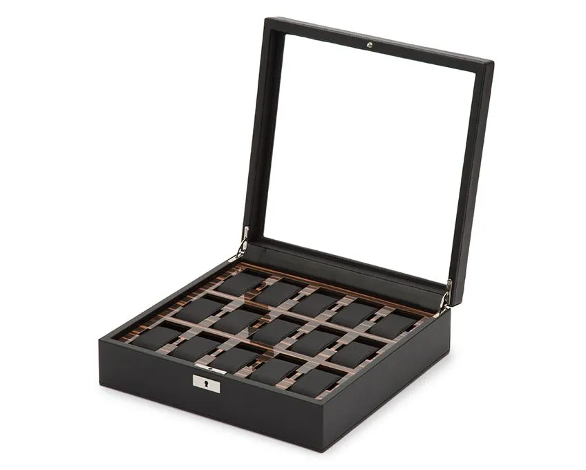 WOLF Roadster 15 Piece Watch Box