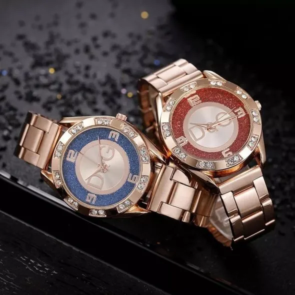 Women Fashion Quartz Silicone Matte Wristwatch