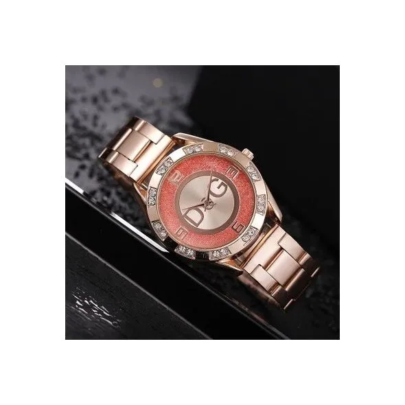 Women Fashion Quartz Silicone Matte Wristwatch