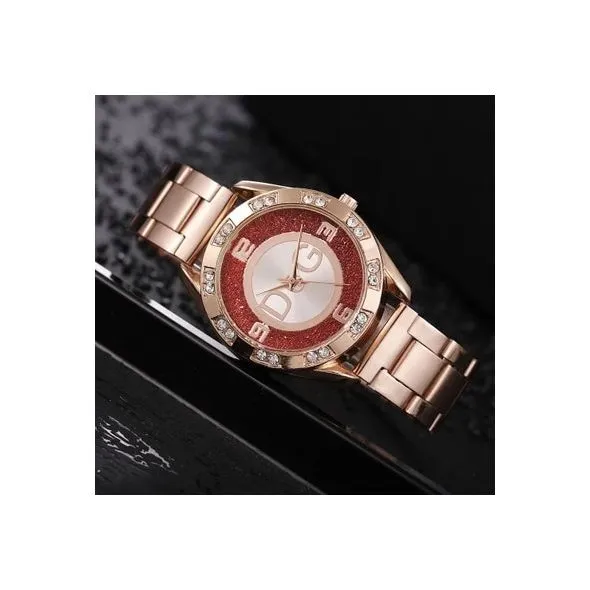Women Fashion Quartz Silicone Matte Wristwatch