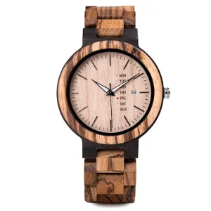 XYLON - Men Wood Watch