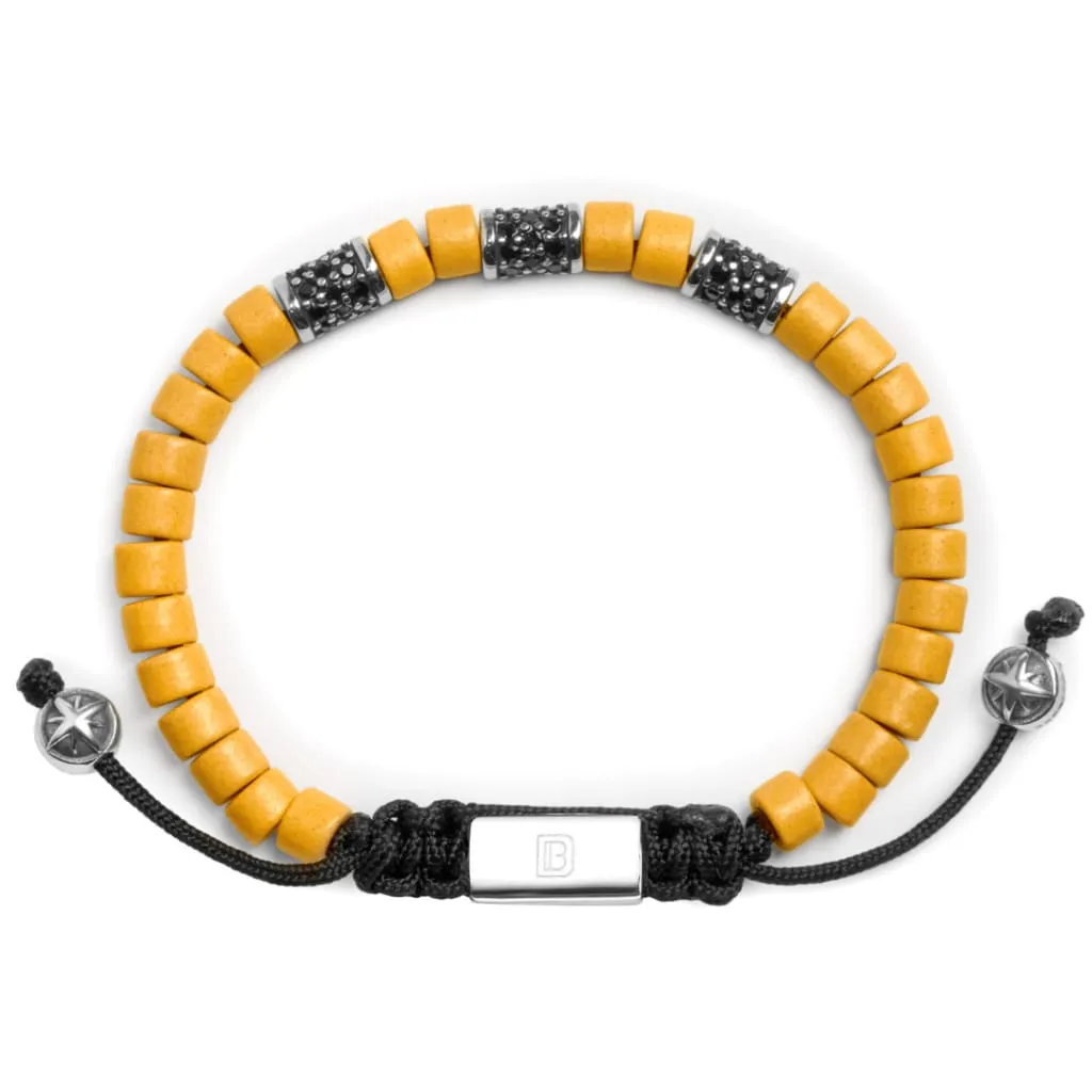 Yellow with Silver