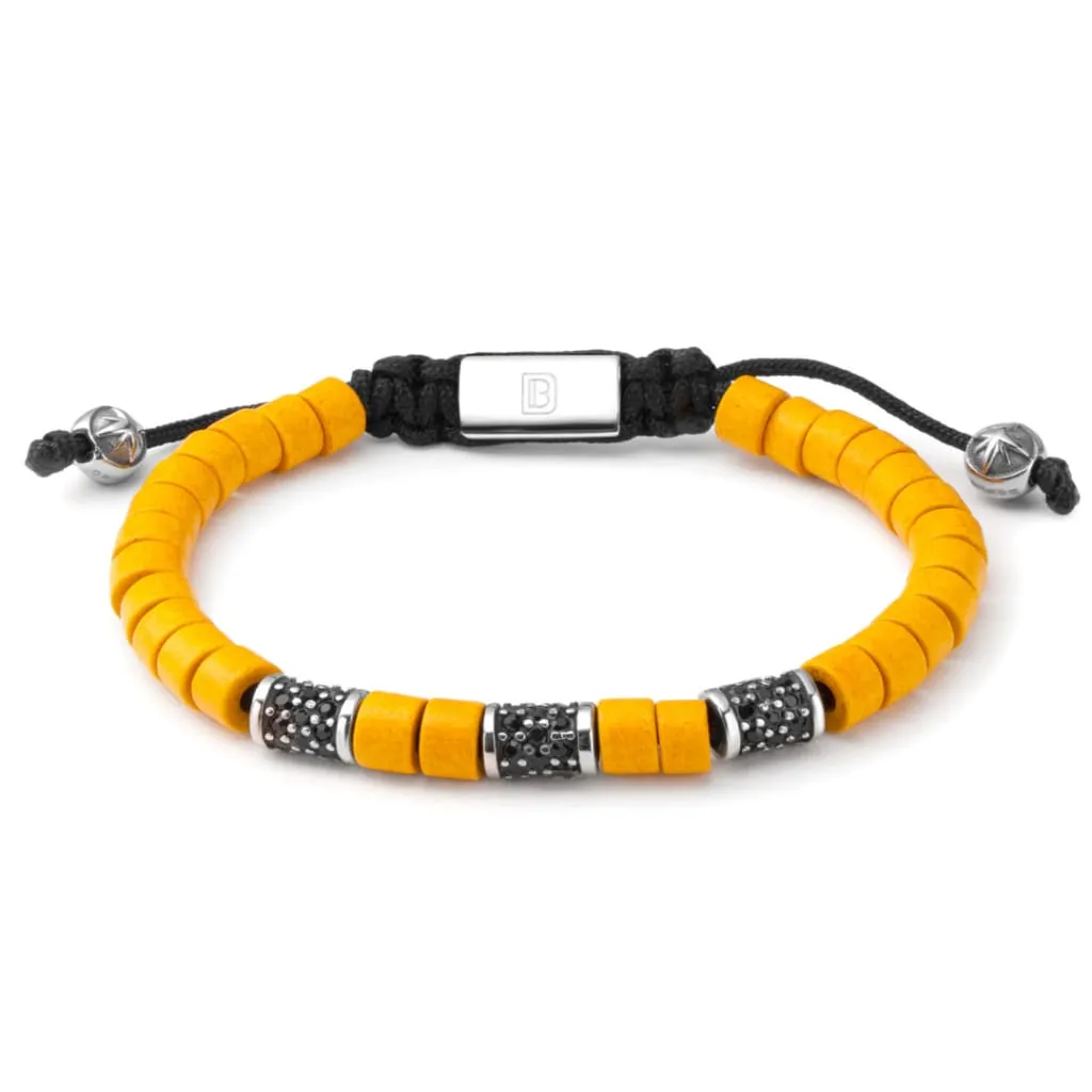 Yellow with Silver