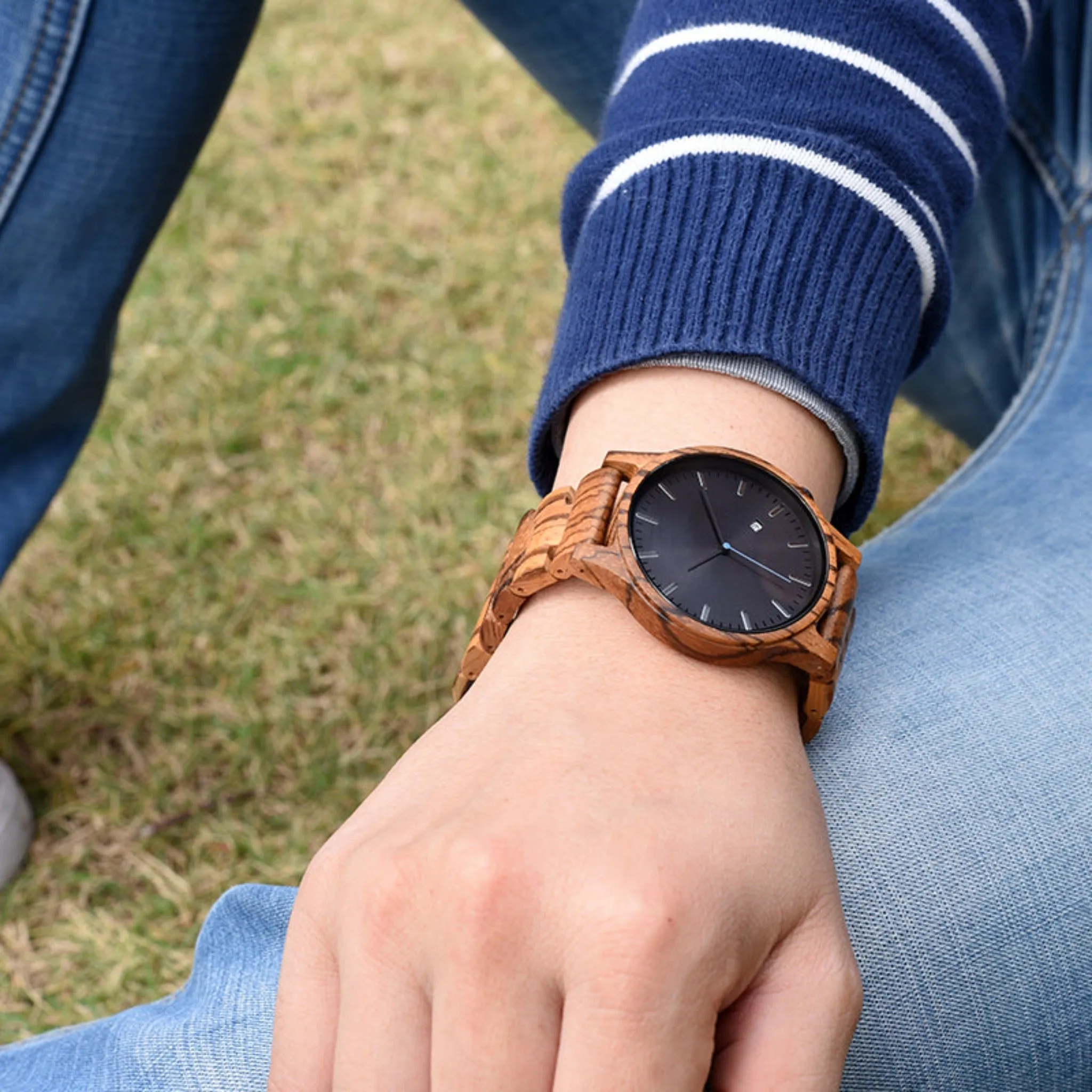 ZEBRYN - Men Wood Watch