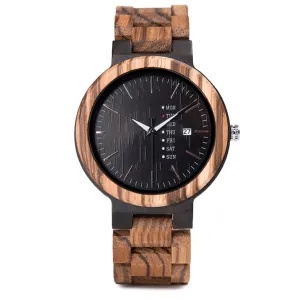 ZENITHAL - Men Wood Watch