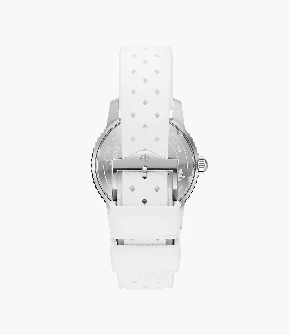 Zodiac Super Sea Wolf Compression White-Green Men's Watch ZO9309